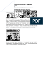 EJERCICIO. Análisis Semiolingüístico de Mafalda