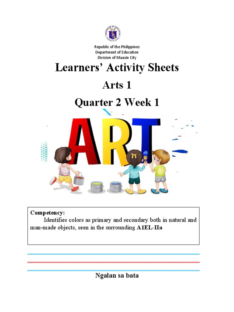 Arts 1 Q2 Week 1 | PDF