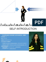 Self-Introduction - Bus3 Principles of Marketing
