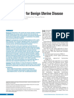 Hysterectomy For Benign Uterine Disease