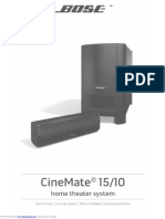 Cinemate® 15/10: Home Theater System