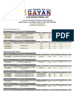 Law Books Price List: Zone 6, Pinmaludpod, Urdaneta City Pangasinan