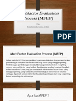 Multifactor Evaluation Process Mfep