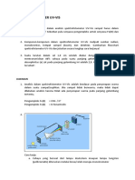 SPEKTROFOTOMETER UV (Soal)