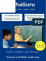 Live Online Classes for IIT JEE + CBSE + NEET