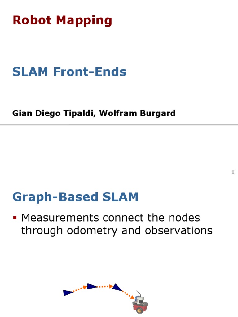 Graph-Based SLAM Techniques Explained | PDF | Applied Mathematics ...