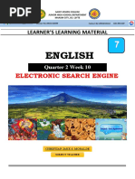 English: Electronic Search Engine