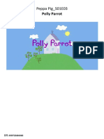 Peppa Pig S01E03 Polly Parrot