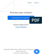 First-Time User of Zoom?: Download From App Store
