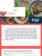 Sanitasi Dapur