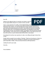 Cover Letter Biomerieux