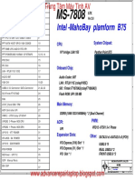 Intel - Mahobay Plamform B75: System Chipset: Cpu
