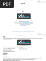 Number: 220-1001 Passing Score: 800 Time Limit: 120 Min: Website: VCE To PDF Converter: Facebook: Twitter