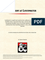 Mystery at Loudwater: A 3-Hour Standalone Adventure For 1st-3rd Level Characters