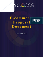 E-Commerce Proposal V 1.0