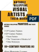 Notable Philippine Visual Artists and Their Works Ppt