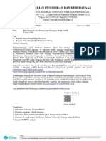 Surat Dirjen GTK Rekrutmen CGP Dan Pengajar Praktik Angkatan 3
