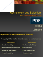 Recruitment and Selection - DCS