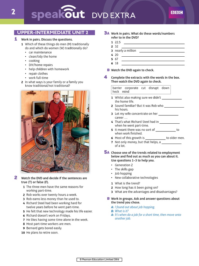 Speakout DVD Extra Upper Intermediate Unit 02 | PDF | Business