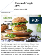 How to Make Homemade Veggie Burgers Like a Pro _ EatingWell