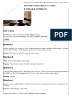 End of Quiz: B-BLAW211 Law On Obligations and Contracts BSA21 1S AY20-21 Enabling Assessment: Voidable Contracts