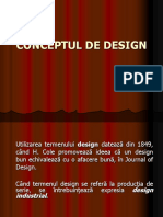 DEMF Curs 2 Conceptul de Design