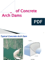 Design of Concrete Arch Dams