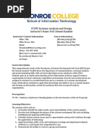 IT295 - Systems Analysis and Design - SY2019