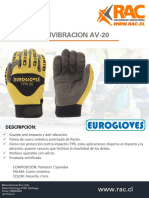 Guante Antivibracion TPR-20