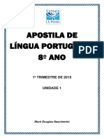 Apostila de Língua Portuguesa 8º Ano