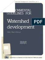 Environmental Guidelines for Watershed Development_UNEP_1982