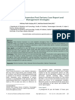 Total Uterine Inversion Post Partum Case Report