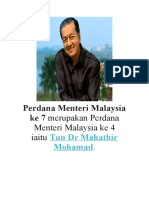 Perdana Menteri Malaysia Ke 7