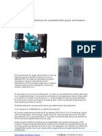 Compatibilidad GRUPO ELECTR.-UPS