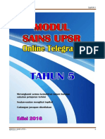 Modul Sains Upsr - Telegram - T5