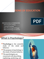 Foundations of Education