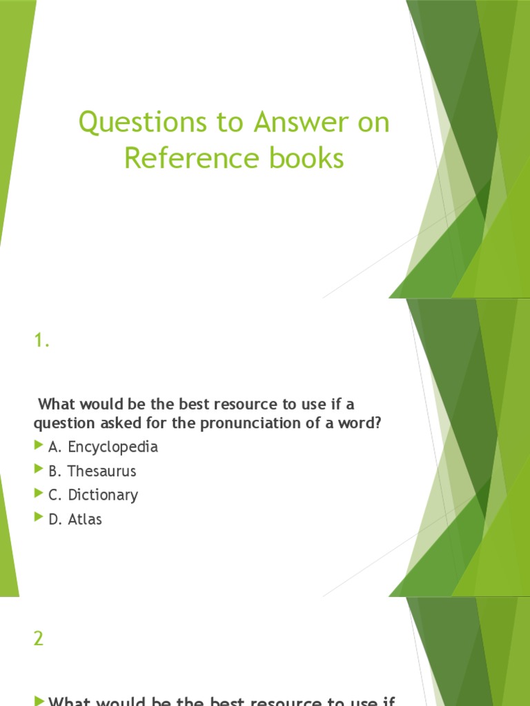 Reference Book Usage Guide | PDF | Foreign Language Studies