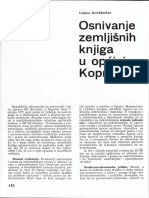 PZ 1977 Osnivanje Zemljisnih Knjiga U Opcini Koprivnica