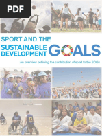 Sport and The: An Overview Outlining The Contribution of Sport To The Sdgs