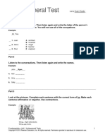 Unit 1 General Test: Example