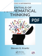 Essentials of Mathematical Thinking by Steven G. Krantz (Z-lib.org)