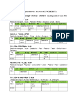 Programul de vara al navelor