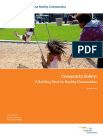 Community Safety:: Building Healthy Communities