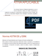 Normativa Aplicable ASTM