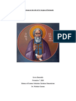 St. Sergius of Radonezh Research Paper