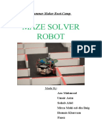 Maze Solver Robot