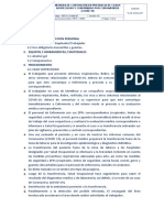 Pets-Covid-19 Medidas de Contención en Presencia de Casos Sospechoso y Confirmado Por Coronavirus (Covid-19)