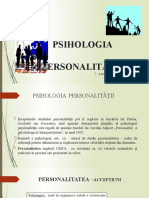 Psihologia Personalității Curs