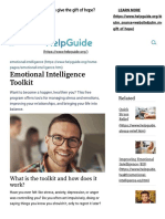 Emotional Intelligence Toolkit - HelpGuide