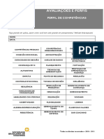 Avaliacoes e Perfis - Perfil de Competencias